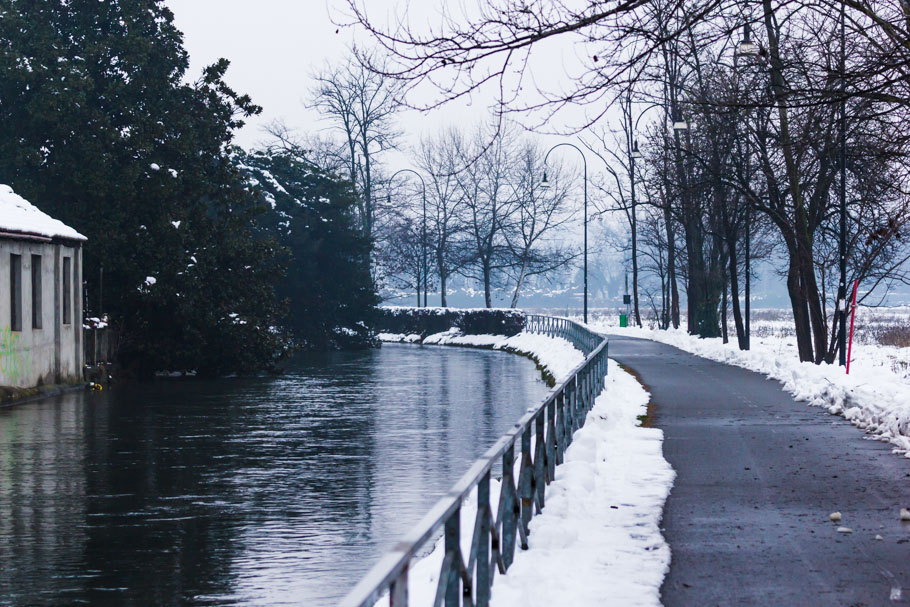 Naviglio della Martesana d'Inverno